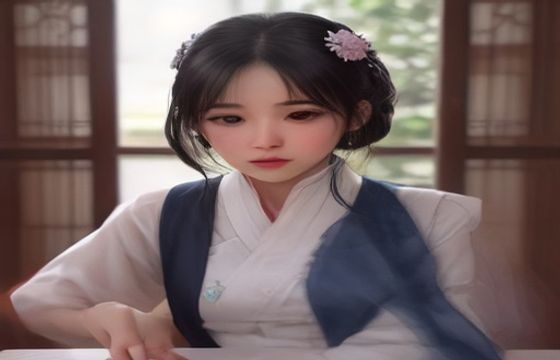 美女被草国产精品剧情向内容封面，室内温暖布光，电影质感构图，叙事氛围浓郁