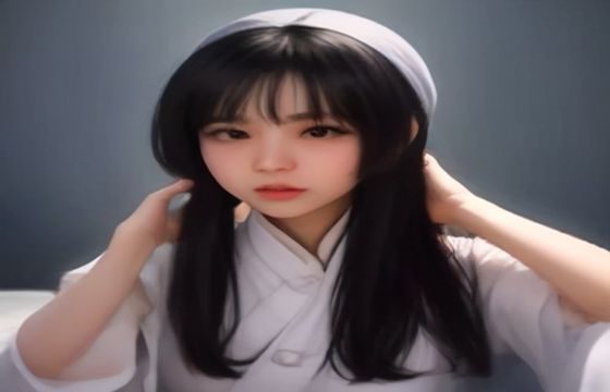美女被草欧美风格高清大片专区封面，金色暖调摄影棚风格，专业灯光布局